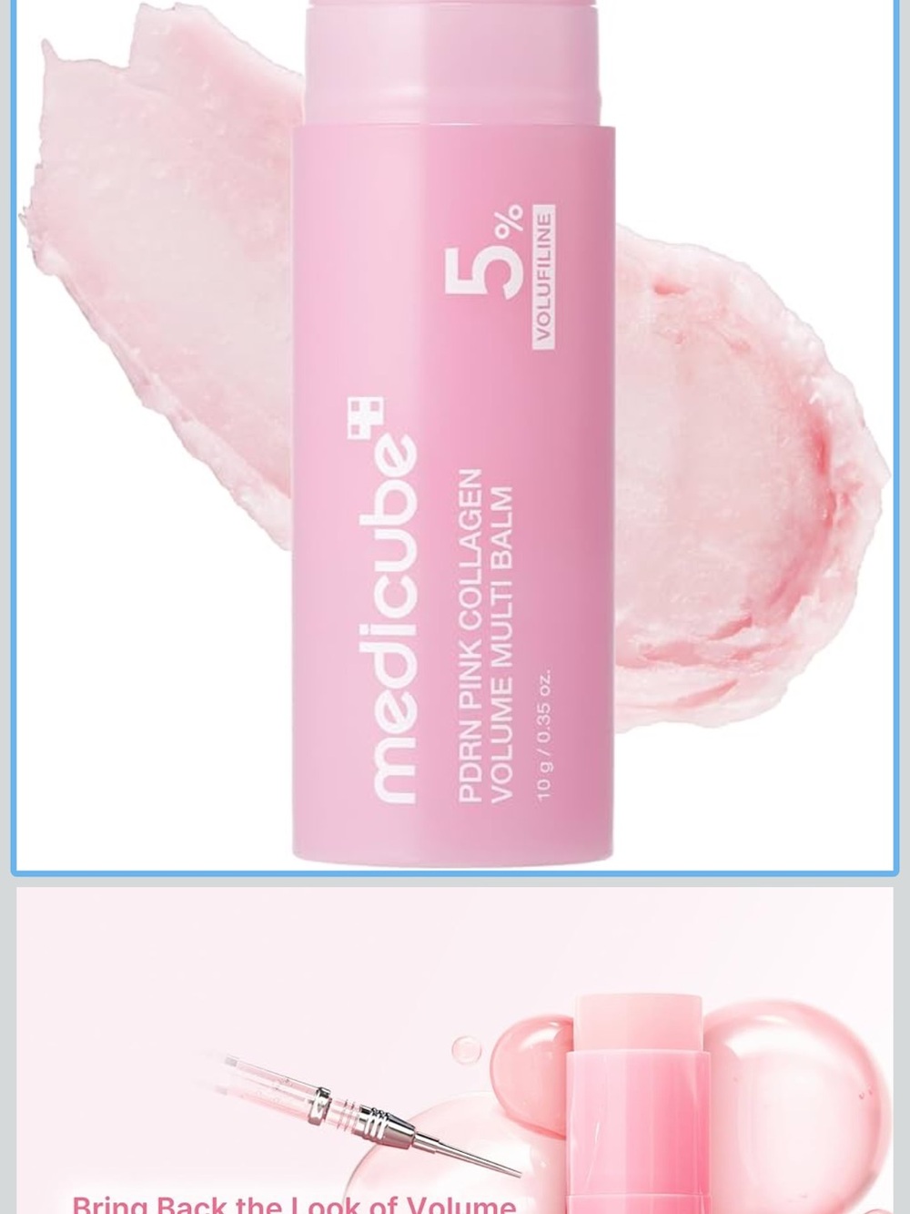 Medicube Pink Collagen Volume Multi Balm - Hydrating Pink Skin Balm